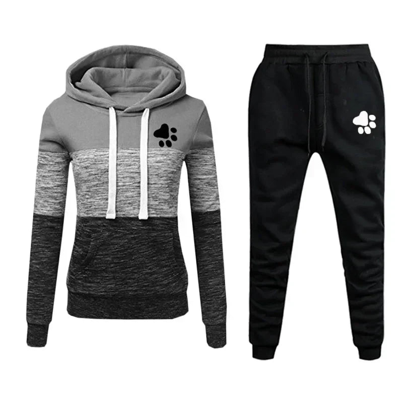 Zoe™ – Bequemes Kapuzen-Trainingsanzug-Set