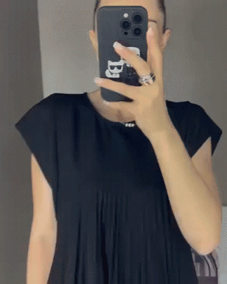 Zinnia™ - Ärmelloses Chic Falten-Perfektion