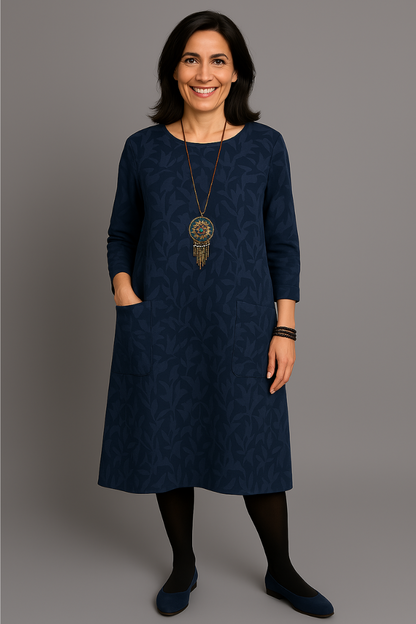 Zendaya™ - Schlankes Kleid mit Vollverkleidung