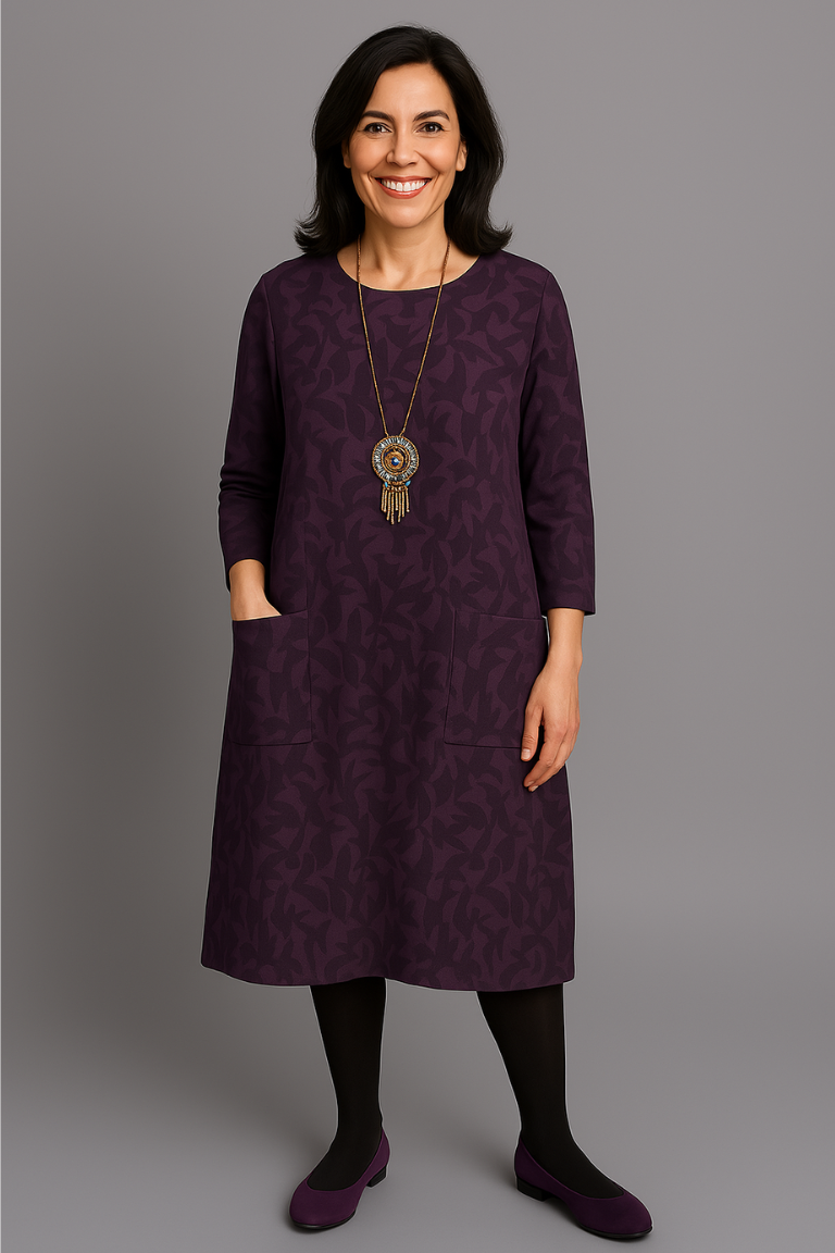 Zendaya™ - Schlankes Kleid mit Vollverkleidung