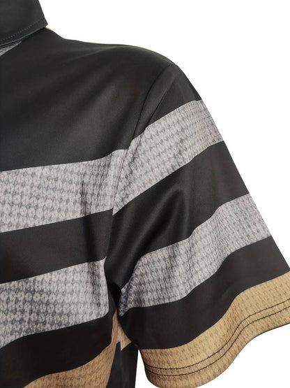 Lässiges Herren Polo im Vintage Stil