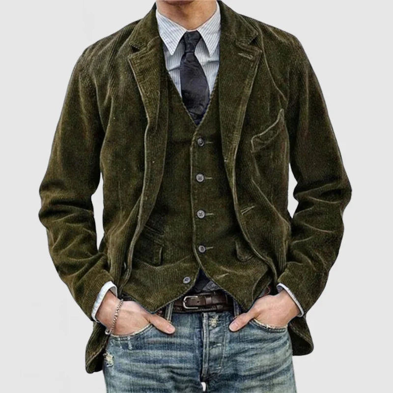 Adam™ -Der Vintage-Blazer mit Weste