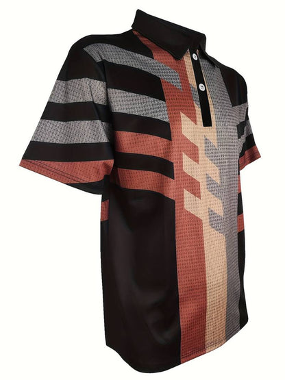 Lässiges Herren Polo im Vintage Stil