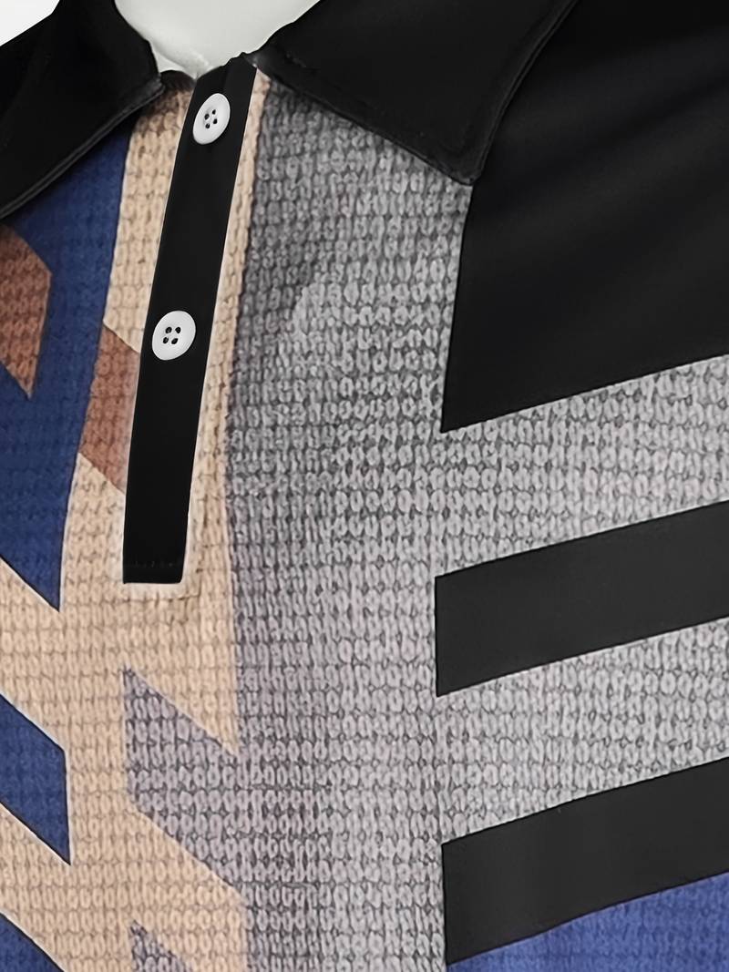 Lässiges Herren Polo im Vintage Stil