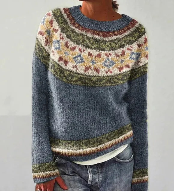 Anita Retro Herbstpullover
