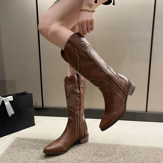 Candy™ - Nieten-Stiefel für Damen