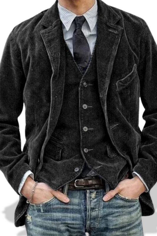 Adam™ -Der Vintage-Blazer mit Weste