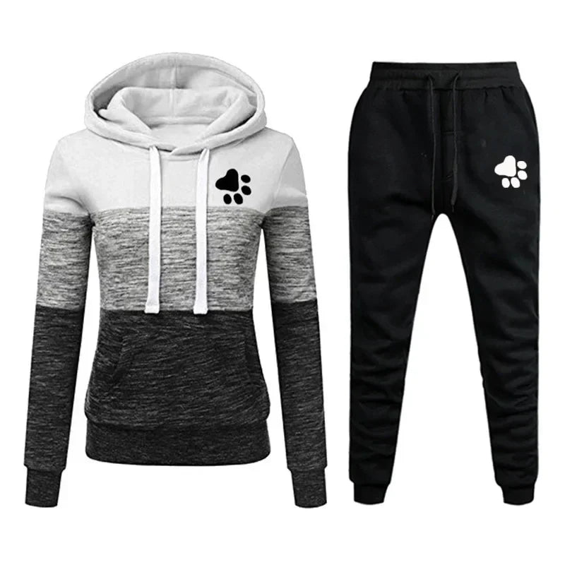 Zoe™ – Bequemes Kapuzen-Trainingsanzug-Set