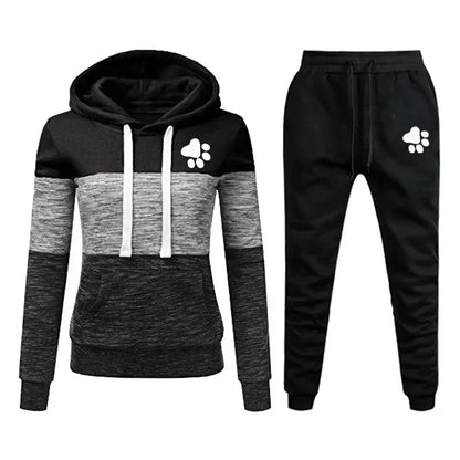 Zoe™ – Bequemes Kapuzen-Trainingsanzug-Set