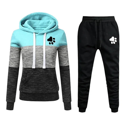 Zoe™ – Bequemes Kapuzen-Trainingsanzug-Set