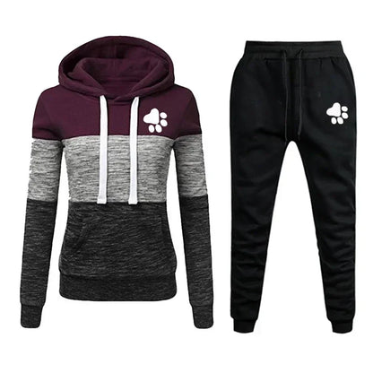 Zoe™ – Bequemes Kapuzen-Trainingsanzug-Set