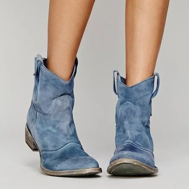 Thalia | Vintage Cowboy-Stiefeletten