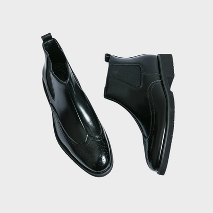 Adriel | Chelsea-Stiefeletten aus echtem Leder