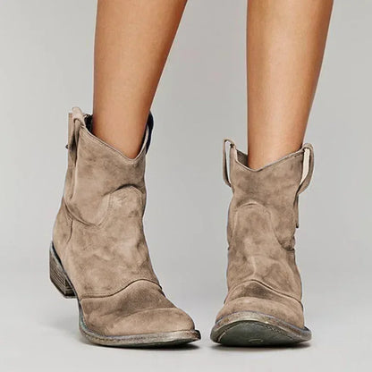 Thalia | Vintage Cowboy-Stiefeletten
