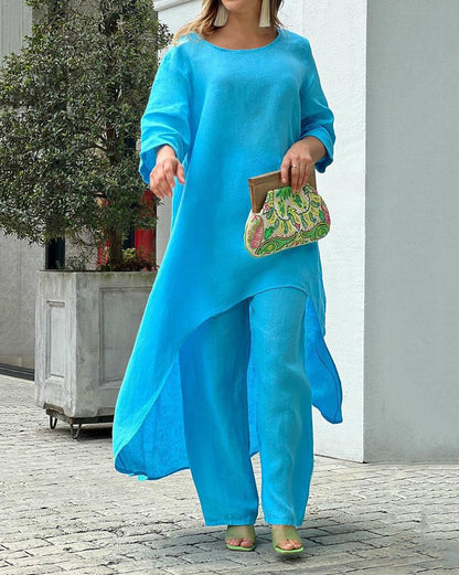 Amelie - Freizeitset für Damen (Hose + Oberteil)