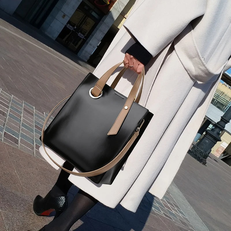 Amelia™ Minimalist Essential | Elegante Strukturierte Tote
